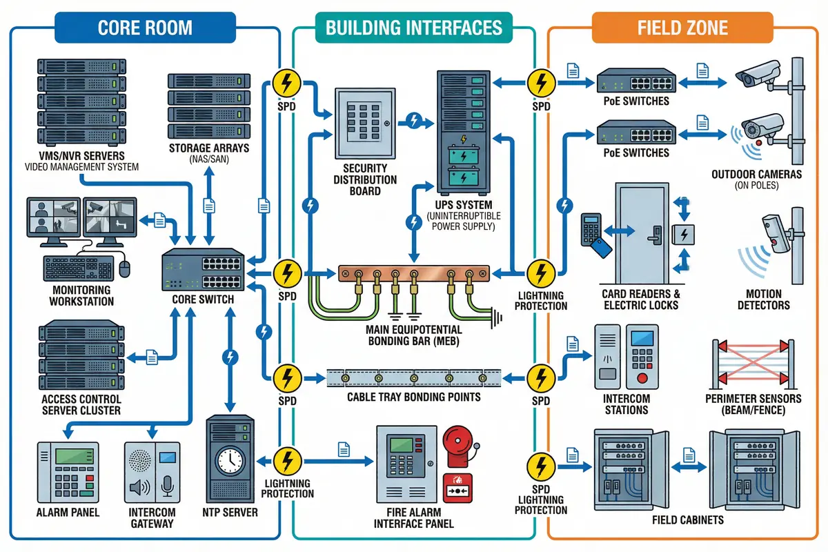 System Component Architecture Diagram