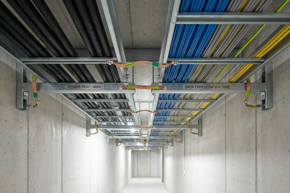 Cable Tray Bonding Installation