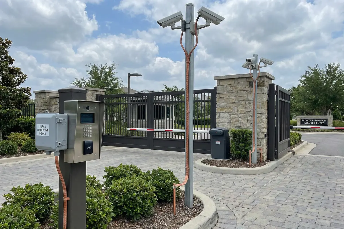 Residential Community Entrance Security