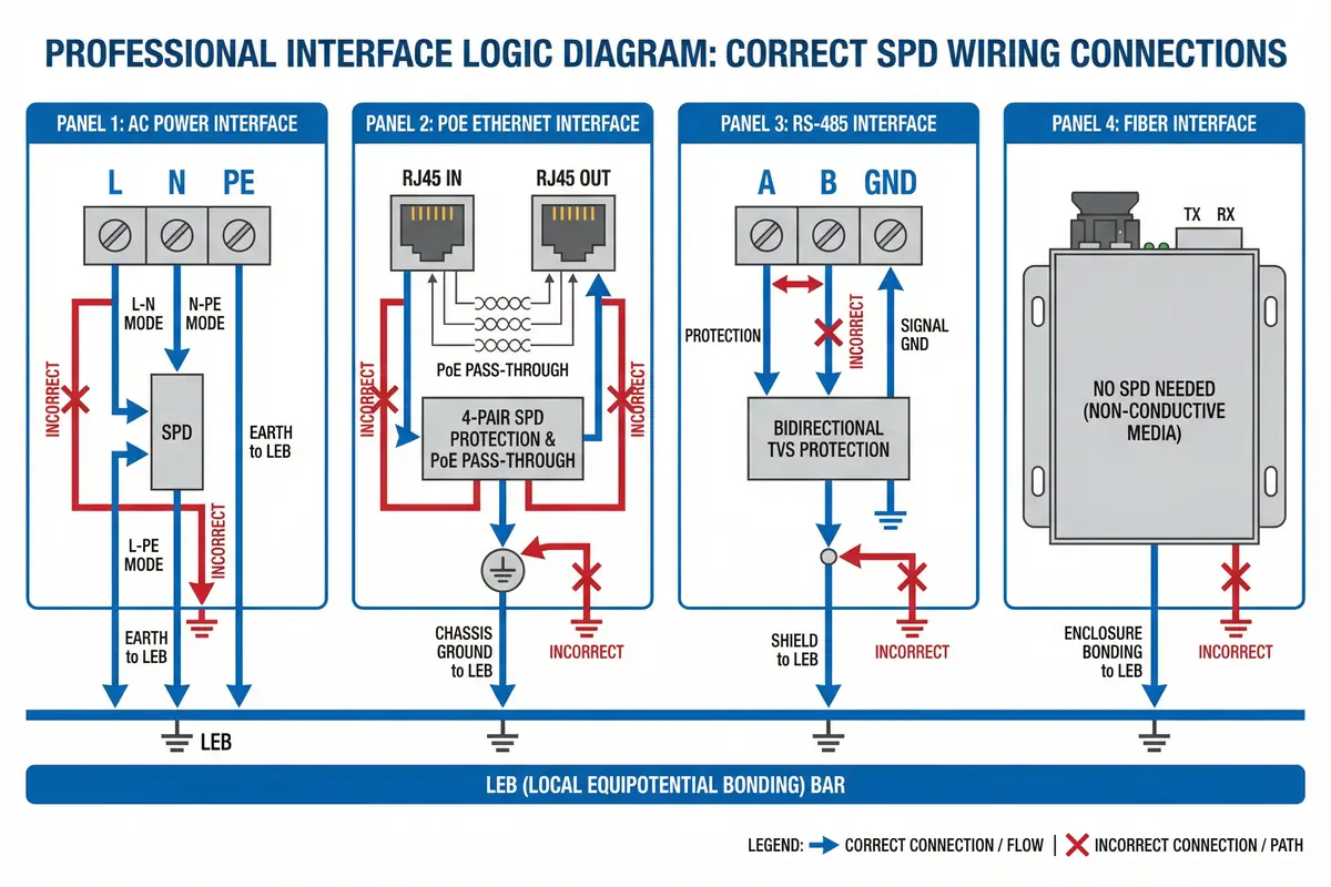 Typical Wiring and Interface Logic Diagram
