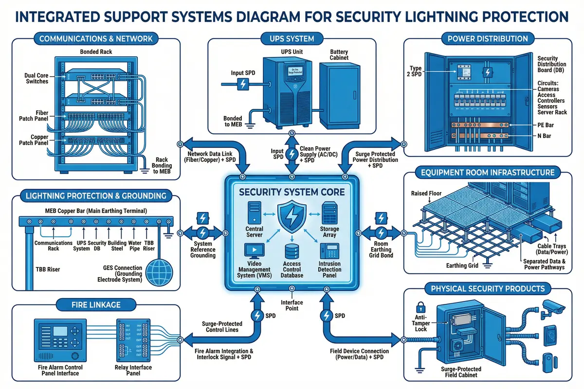 Integrated Support Systems Diagram