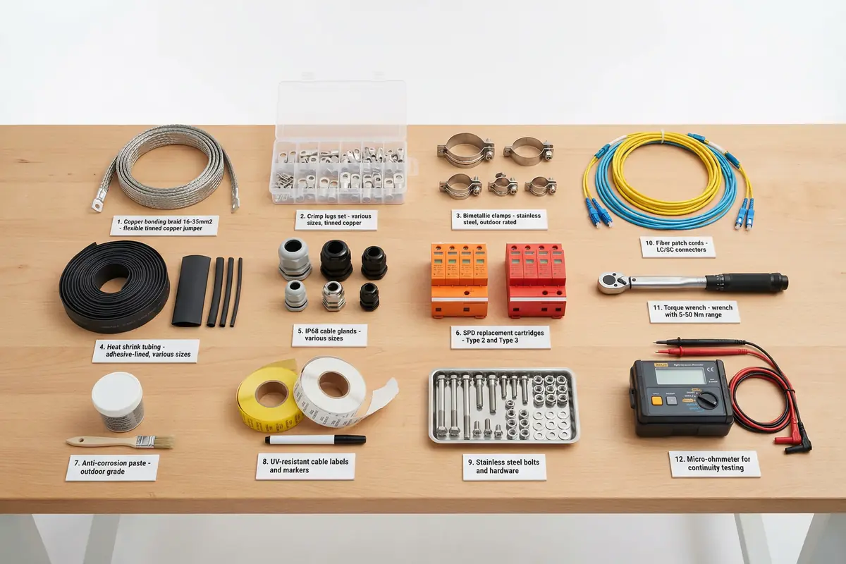 Accessories and Tools Inventory